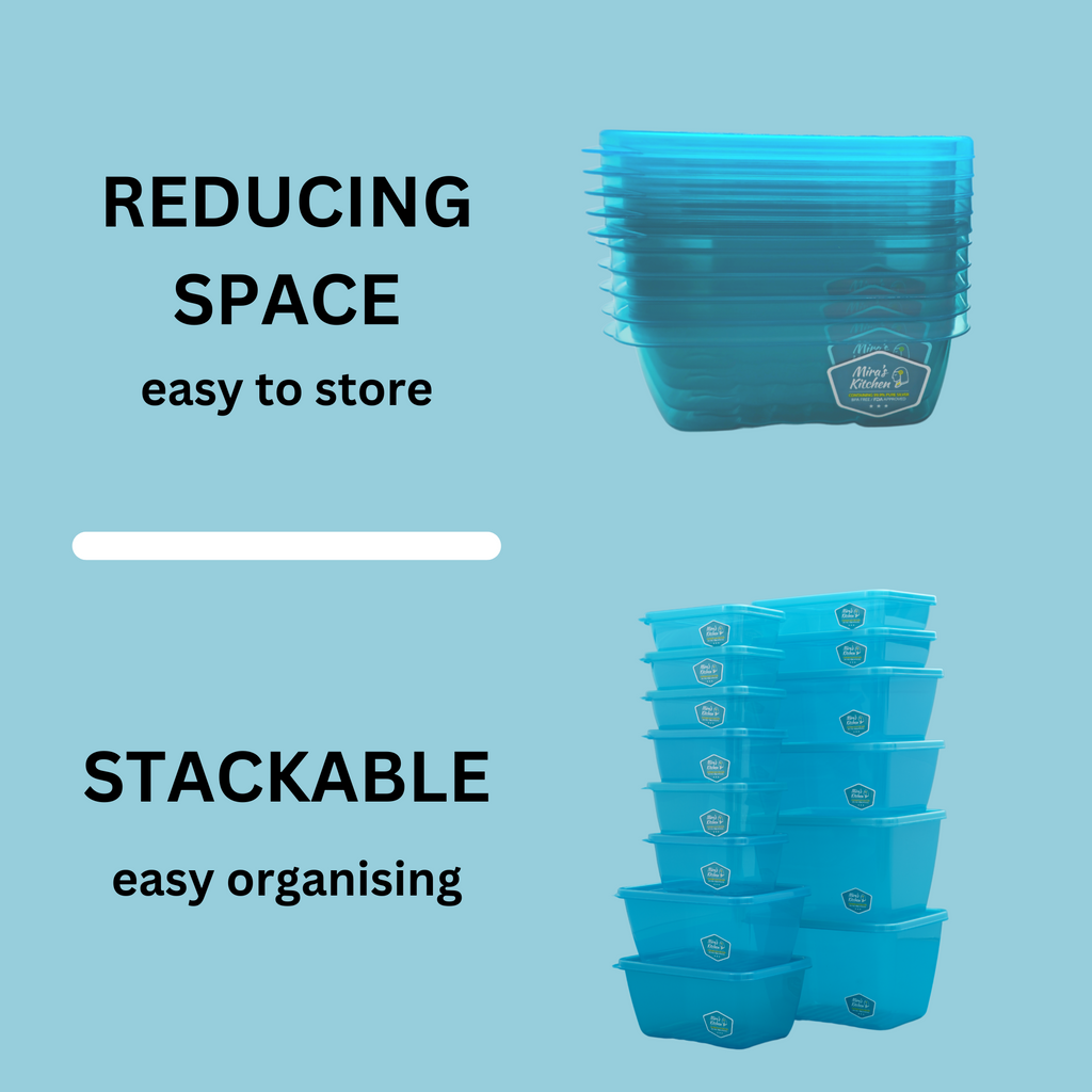 Mira's Kitchen Australia Food Container - 3200ml easy storage and stackable